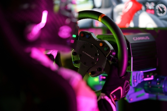 Mainkan Seat Car Racing Simulator Pedal Gaming Simul Set Drive Cockpit