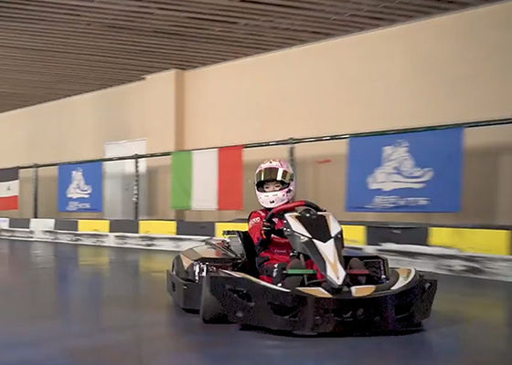 Fast Indoor Childs Electric Go Kart 28Km / H 690mm Wheel Base