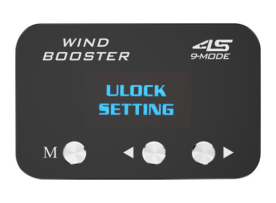 Windbooster 4S Car Throttle Controller Bingkai Aluminium Hitam