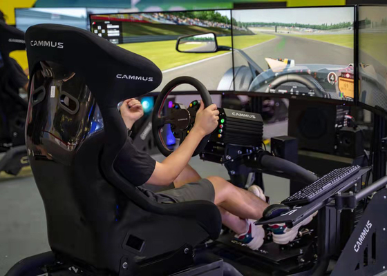CAMMUS Anodized Aluminium Pedal Sim Gaming Racing Cockpit